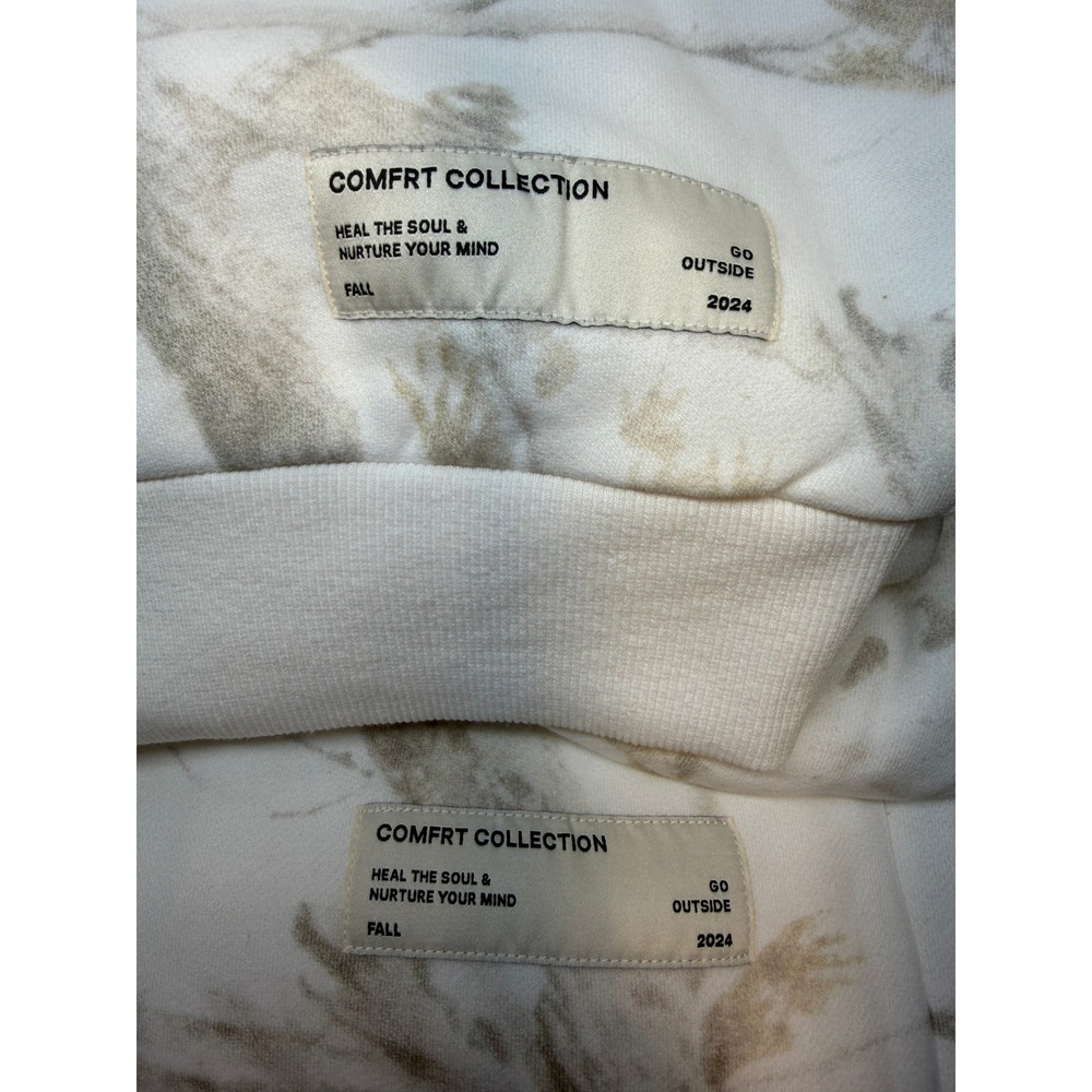 Comfrt Collection Camo Oversized Sweatshirt & Sweatpant Set Size Med - Picture 4 of 14